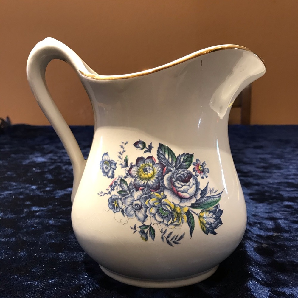 Vintage Royal Crownford Ironstone Bowl & Pitcher - Picture 3 of 11